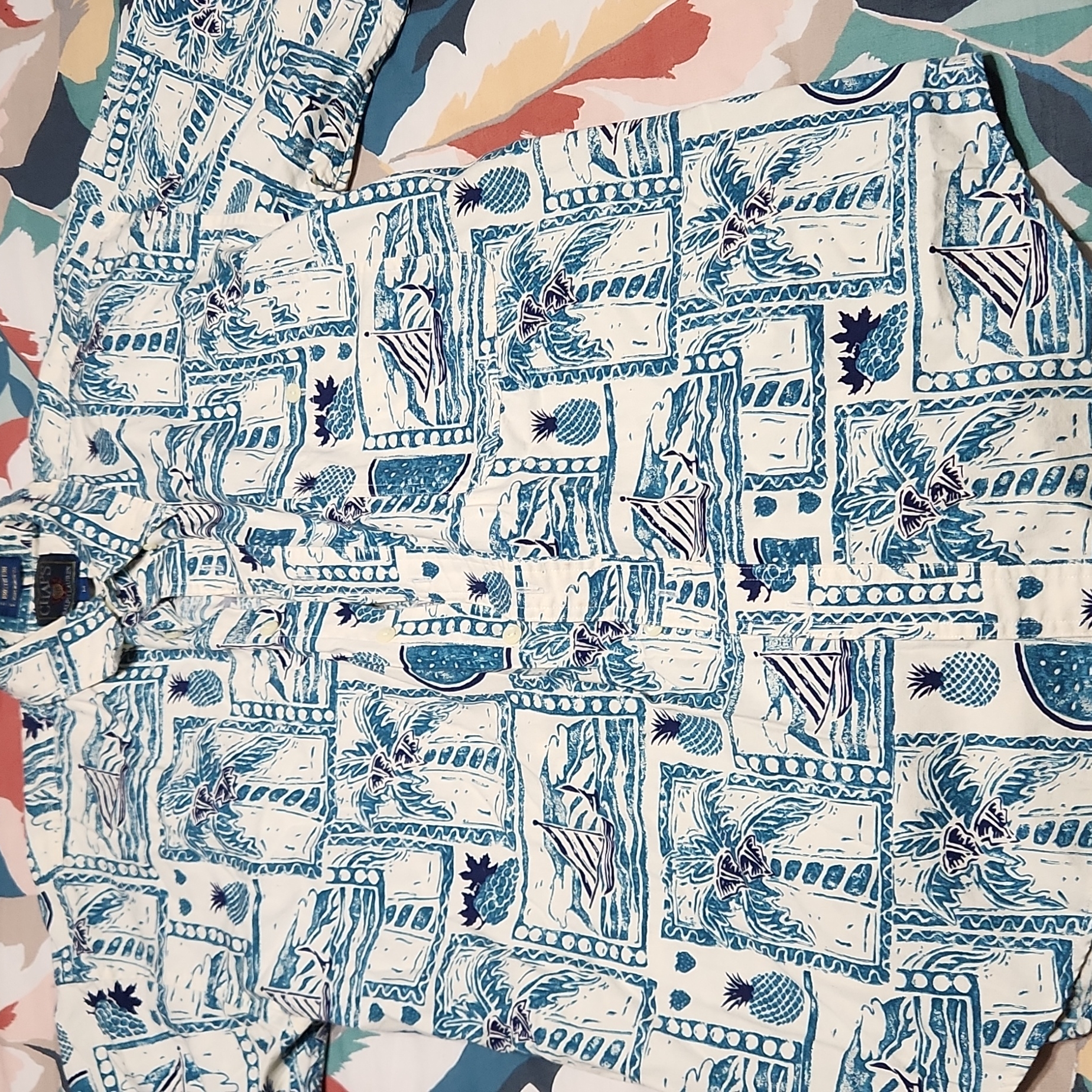 Men Chaps Button Down